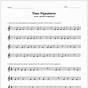 Counting Music Theory Worksheet Answers