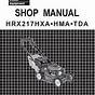 Honda Hrx217 Parts Manual Pdf