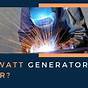 What Can 5000 Watt Generator Run