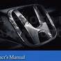 Honda Odyssey Owners Manual Free