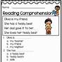 Free Printable Comprehension Worksheets
