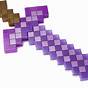 Purple Sword Minecraft