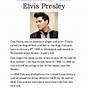 Elvis Presley Worksheet