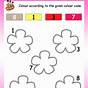 Easy Colouring Worksheet For Nursery