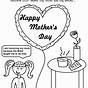 Printable Coloring Pages For Mothers Day