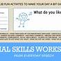 Social Skills Activity Worksheets