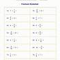 Fraction Of A Whole Number Worksheets