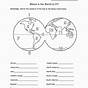 Continents And Oceans Worksheet Pdf Free