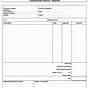 Printable Contractor Invoice Template
