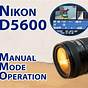 Nikon D5600 Owners Manual