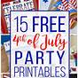4th July Printables