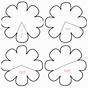 Flower Template Printable Pdf