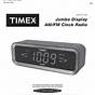 Timex Clock Radio Manual T231