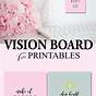 Vision Board Pdf Print
