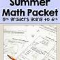 Summer Math For 6th Graders
