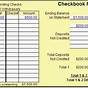 How To Balance A Checkbook Worksheet