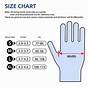 Women's Gloves Size Chart