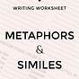 Metaphors And Similes Worksheets