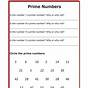 Prime And Composite Numbers Worksheet Free