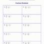 Fraction Multiplication And Division Worksheet