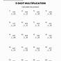 3 By 2 Digit Multiplication Worksheets