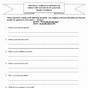 Fill In Sentences Worksheet