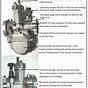 Carburetor Motorcycle Structure Diagram