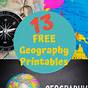 Homeschooling Printables For Geography