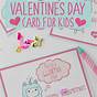Printable Kids Valentines Cards