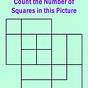 Easy Square Count And Color Worksheet