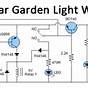 Solar Garden Light Circuit Schematic