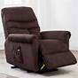 Manual Recliner Chairs Fabric