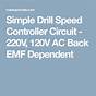 Drill Speed Controller Circuit Diagram