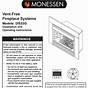 Monessen Hearth Systems Manual
