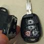 Toyota Camry 2011 Key Fob Battery Replacement