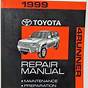 Toyota 4runner Repair Manual Download