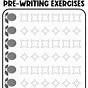 Easy Pre Writing Practice Worksheet