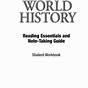 Esl World History Worksheets