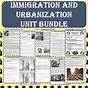 Immigration And Urbanization Worksheet