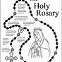 Step By Step Printable Rosary Prayer In Spanish