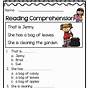 Worksheets For 1st Graders English