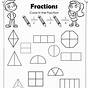 Fraction Identification Worksheets