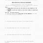 Mole Mole Problems Worksheets Answers