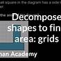 Decompose Shapes To Find Area Worksheets