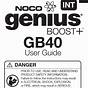 Noco Genius G1100 Manual