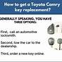 Toyota Camry Key Not Turning