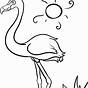 Flamingo Coloring Pages Printable