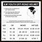 Youth Atv Helmet Size Chart By Age