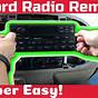 How To Remove Radio From 2011 F150