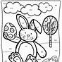 Kindergarten Easter Math Worksheet